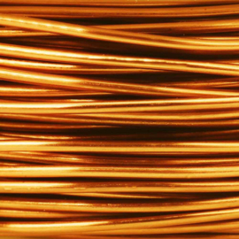 1 rol Beadsmith dead soft craft wire – 24 gauge – ca. Ø 0,5 mm – ca. 18,3 meter – roodkoperkleur (nikkelvrij)