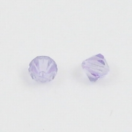 5x  Swarovski kristal bicone 8mm Violet