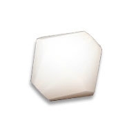 10 x Preciosa Kristal Bicone kraal 8mm White