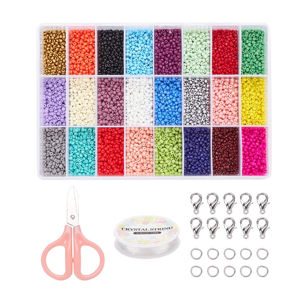 1 x DIY sieraden maken set – 24 kleuren