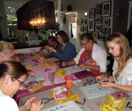 22-07-2012 Workshop sieraden maken Bierum