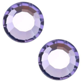 2  x  Swarovski Flat back - SS20 - 4.7 mm - Tanzanite Purple