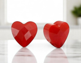 Glaskralen  rood