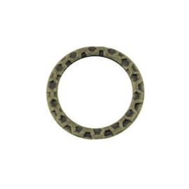 10 x Metalen Ring Tussenstuk Antiek Brons 18.5 mm