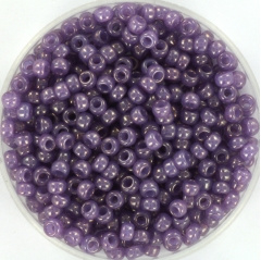 c.a. 5 gram Miyuki rocailles 8/0 - ceylon translucent lavender