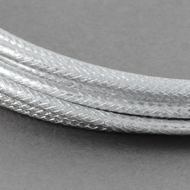 Aluminium draad 2mm dik, 5m per rol Zilver Kleur