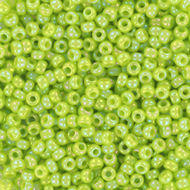Ca. 5 gram Miyuki rocailles 11/0 – Opaque AB Chartreuse