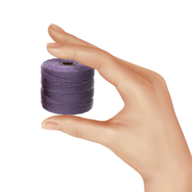 Nylon S-Lon draad 0,5mm Lilac – 1 klosje van ± 70 meter