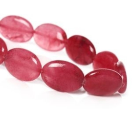 1x Agate Cherry ovaal 18x25 mm