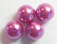 40 x  glasparel Roze 8 mm