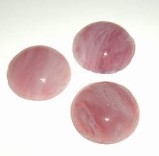 Prachtige natuursteen cabochon 28mm hoogte 7mm