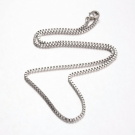 Surgial Stainless steel RVS ketting 2mm dik lengte: 45,7cm