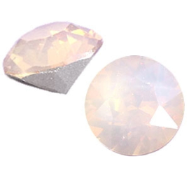 2 x Swarovski Elements SS29 puntsteen (6.2mm) Rose water opal