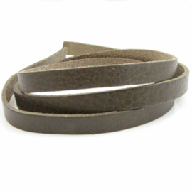 c.a. 100 cm DQ leer plat 5mm rustique brown