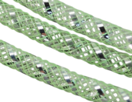 1 meter Mesh tubing netslang / gaaskoord 8 mm – keuze uit meerdere kleuren A