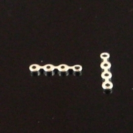 10x Beadalon 4 gats verdeler 12x2mm