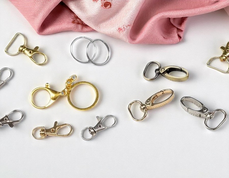 Sleutelhanger maken ~  basis onderdelen