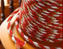 Metallic koord voor sieraden