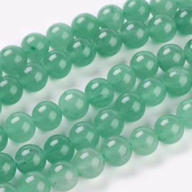 10 x  edelsteen kraal Aventurine 10mm gat 1mm