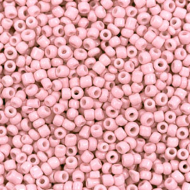 20  gram Glaskralen Rocailles 12/0 (2mm) Posy pink