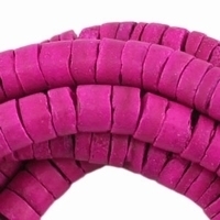 10 x Disc kokos roze ca 8 mm