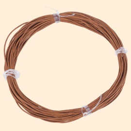 10 meter DQ leer – rond 1,5 mm – Peru