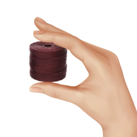 Nylon S-Lon draad 0,5mm Burgundy – 1 klosje van ± 70 meter
