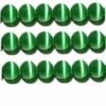 20 stuks prachtige cateye kralen 4mm groen