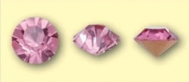 Doosje met 6 stuks Jewelry Stones (M.C. Chaton) 6mm Roze SS28