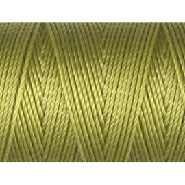 C-lon micro bead cord 0.3 mm c.a. 292 meter Chartreuse