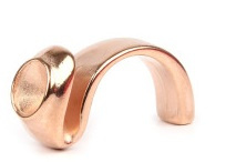 DQ metaal ring voor puntsteen SS39 Rosé gold (Nikkelvrij)