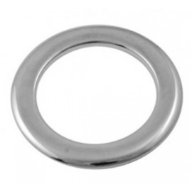 5 x gesloten metalen ring 28mm x 2mm