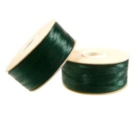 Beadalon Nymo wire 0.3mm Deep dark green 1 rol van 59 meter