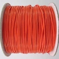 10 meter waxkoord 1,5mm dik kleur: dark orange