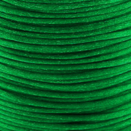 2 meter Macrame Satijndraad 1.0 Emerald Green