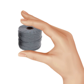 Nylon S-Lon draad 0,5mm Grey – 1 klosje van ± 70 meter