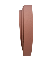 90cm DQ leer plat 10 x 2mm oud roze