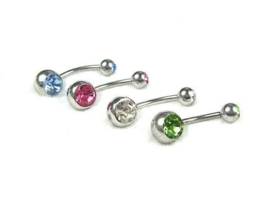 Piercings ~ RVS Navel piercing