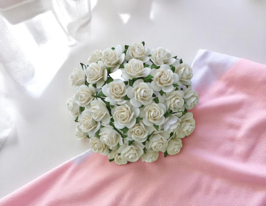 Mulberry Paper Roses