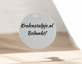Bedels met eigen tekst