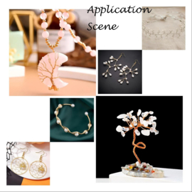 1 x Rol metaaldraad 0,4 mm – lengte ca. 13 meter – Zwart (Nikkelvrij)