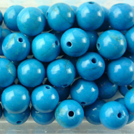 10 x edelsteen kraal van Howlite 6mm