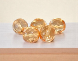 Facet kralen kristal glas 12mm