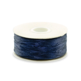 Beadalon Nymo wire 0.3mm Deep dark blue 1 rol van 59 meter