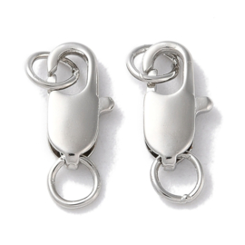 1 x Verbindingssluiting 12 x 2,8mm met ringen 5 x 1mm Ø 3,5mm Platinum kleur