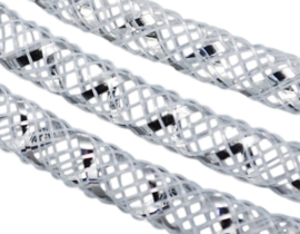 1 meter Mesh tubing netslang / gaaskoord 8 mm – keuze uit meerdere kleuren A