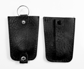 Sleutel etui - faux leder kleur zwart model B