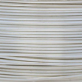 1 rol Beadsmith dead soft craft wire – 22 gauge – ca. Ø 0,65 mm – ca. 7,3 meter – zilverkleur (nikkelvrij)