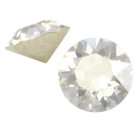 2 x Swarovski Elements SS24 puntsteen (5.2mm) Crystal silver shade