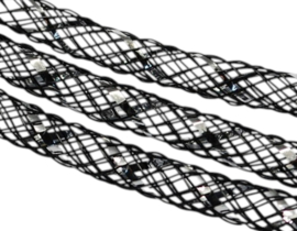 1 meter Mesh tubing netslang / gaaskoord 8 mm – keuze uit meerdere kleuren A